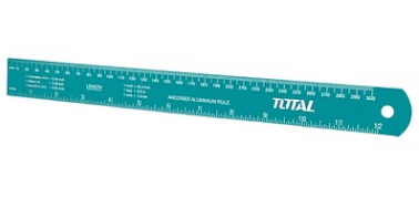 Regla Aluminio 30Cm Total Tmt633002