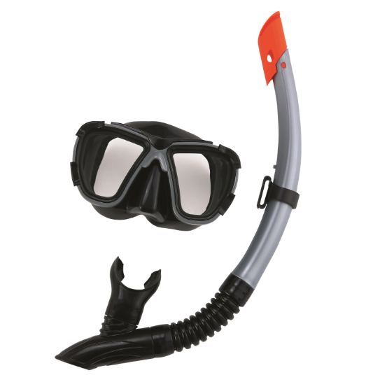 Careta Para Bucear 14+ Bestway Con Tubo 4053 V/C