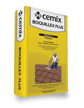 Grout Para Pared 22Lb Sin Arena Cemix Blanco