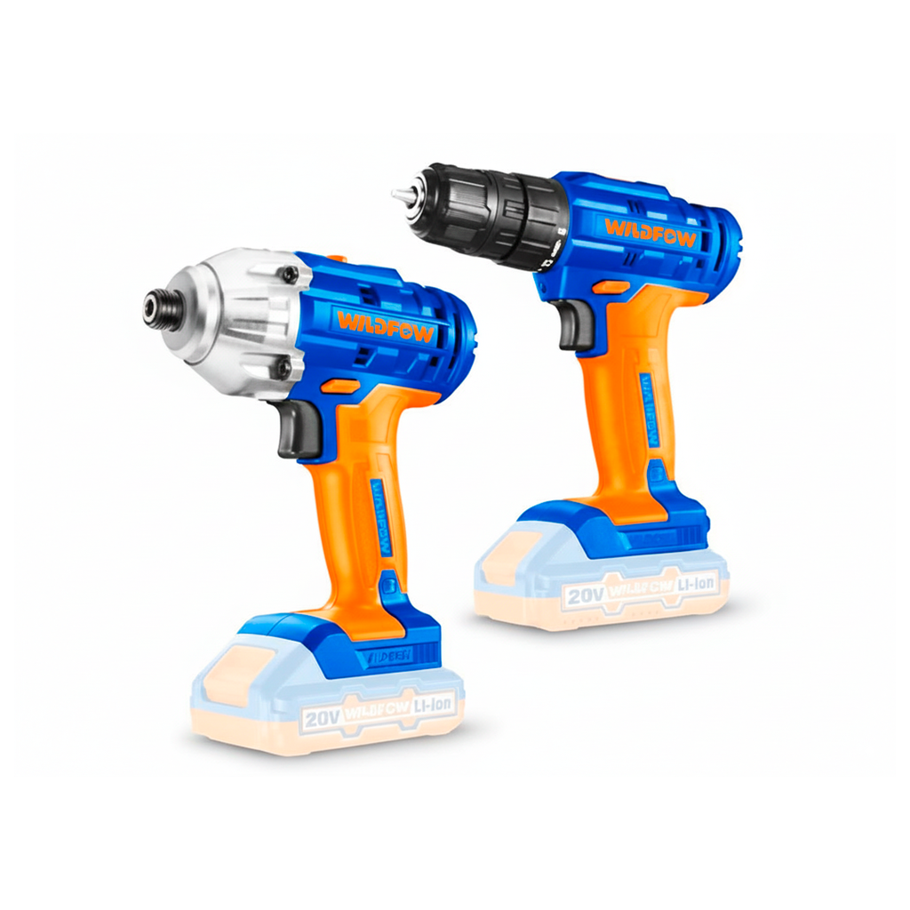 Combo Taladro+Atornillador 20V Wadfow Uwck2016