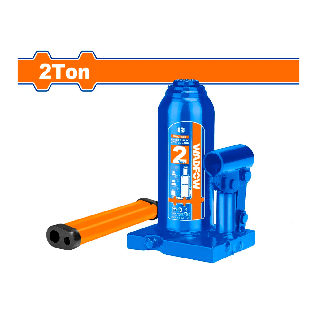 GATO HIDRAULICO 2-TON TIPO BOTELLA WADFOW WHJ5502