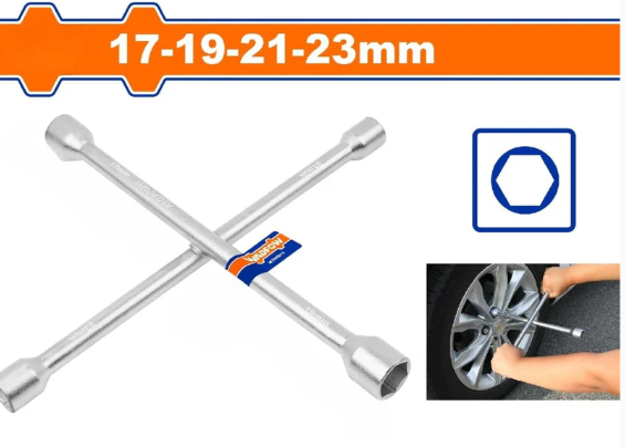 Llave Para Rueda De Cruz 17X19X21X23Mm Wadfow H8314
