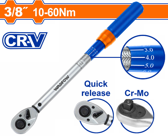 Maneral Con Ratch 3/8"X305Mm Wadfow Wwq1D38