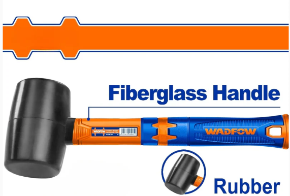 Martillo De Hule 24-Oz Mango De Fibra Wadfow Whm7308