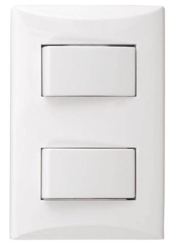 Switch Doble 16A Wadfow Wswb921A Blanco