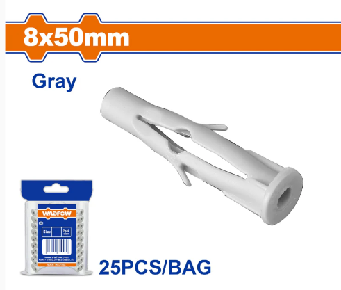 Taco Plastico 8X50Mm 25Pc Wadfow Wxtd921