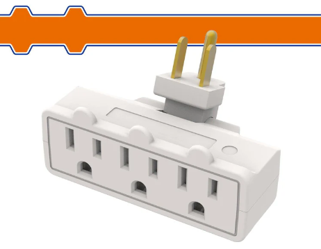 TOMACORRIENTE MULTIPLE CONVENSIONAL 3EN1 WADFOW WET5K02