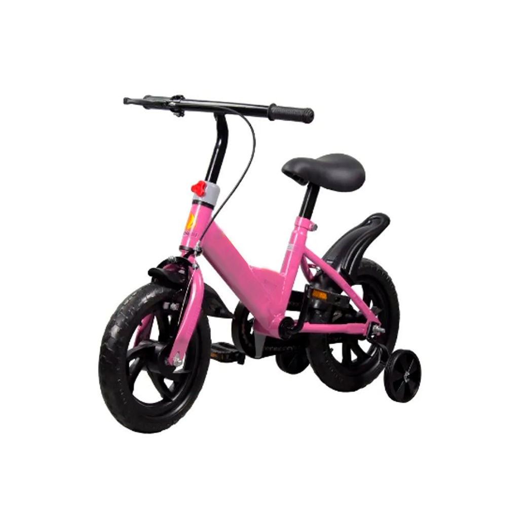 Bicicleta 12 bmx para niña 1v maximus con guardafango rosa armable
