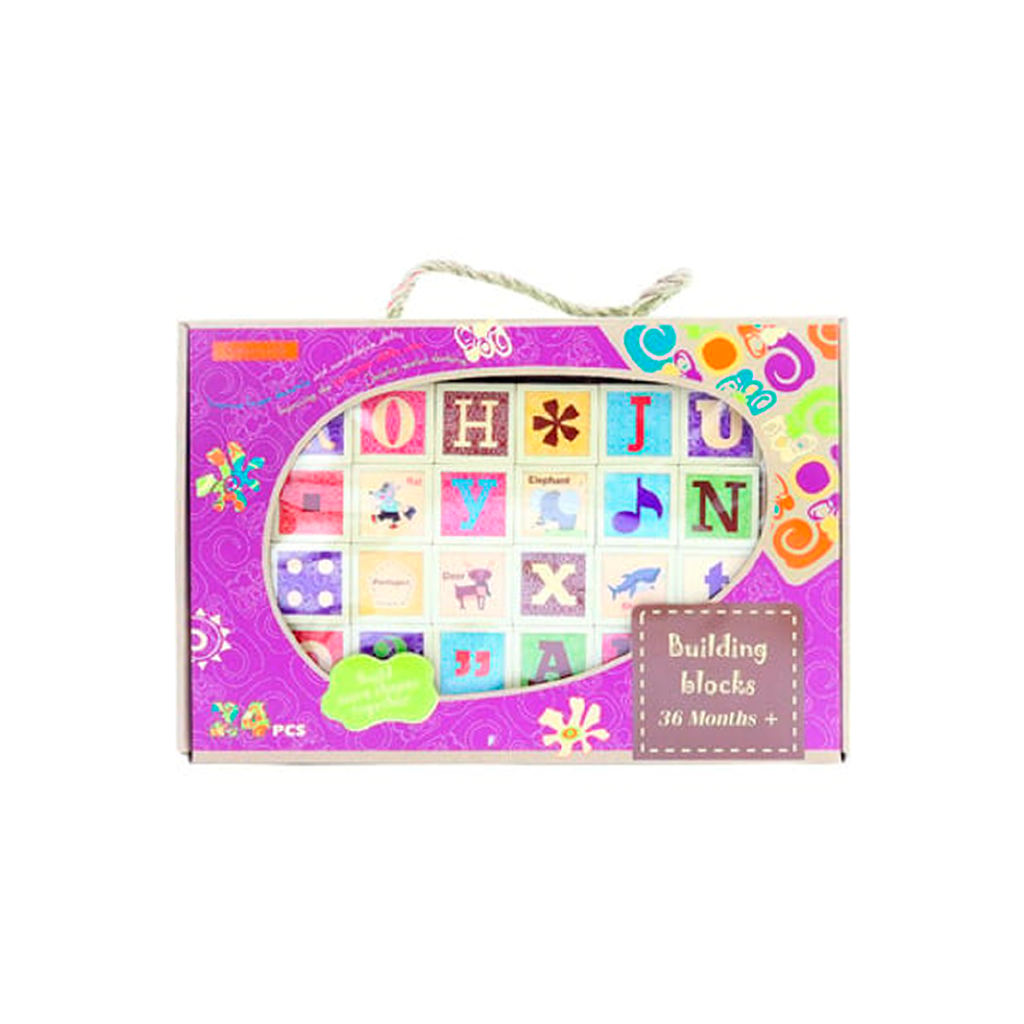 Juguete Para Armar 24Pc Blocks Jm18338