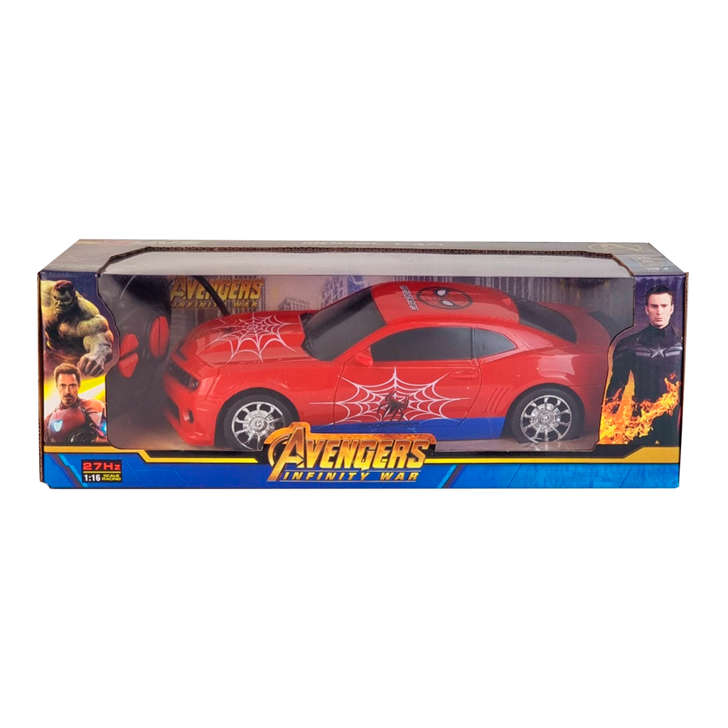 Juguete De Carro Con Control Remoto Spiderman Ss1420627