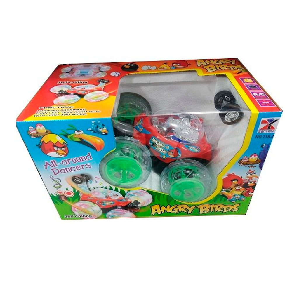Juguete De Carro Con Control Remoto Angry Bird 1332