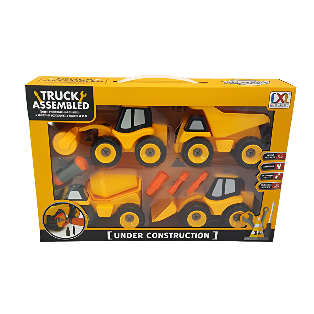 Juguete Carro De Construccion 8Pc Cxl200-32A