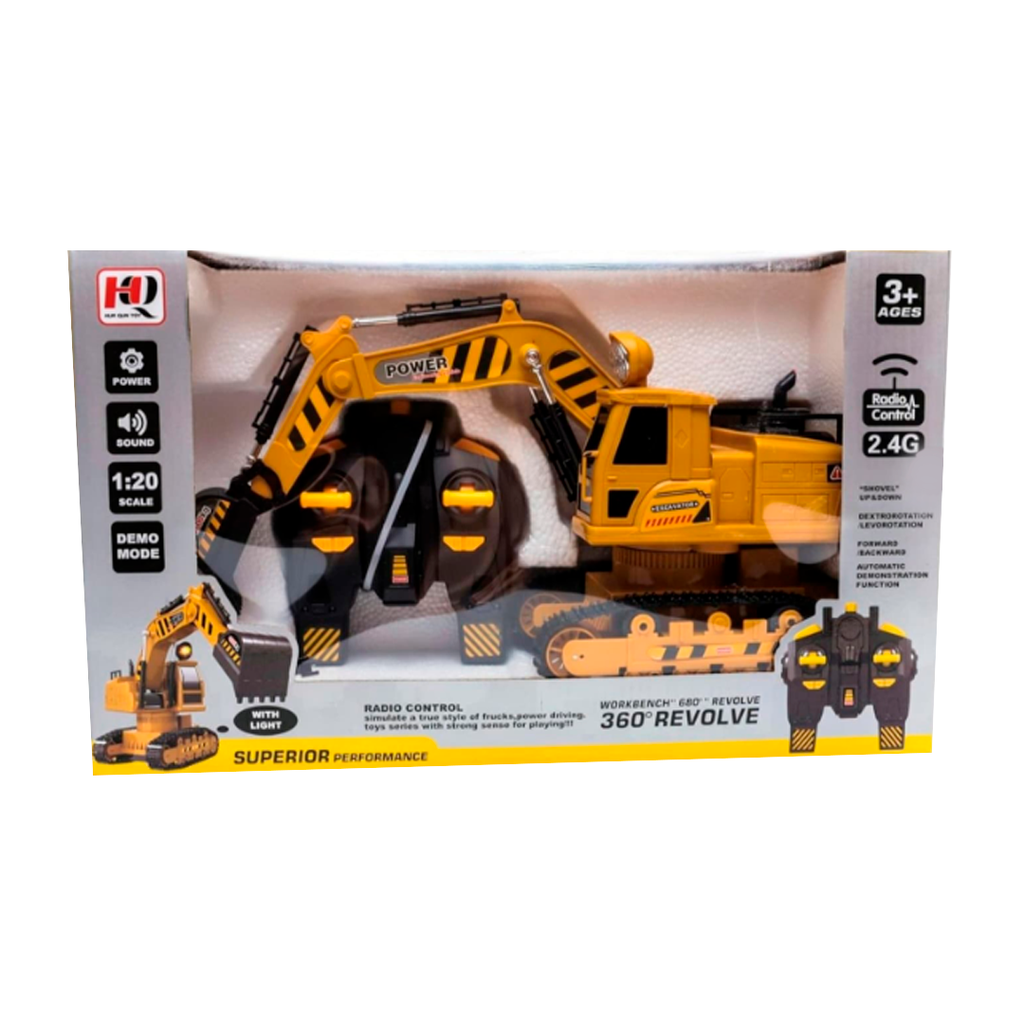 Juguete Carro De Construccion Con Control Remoto 1A