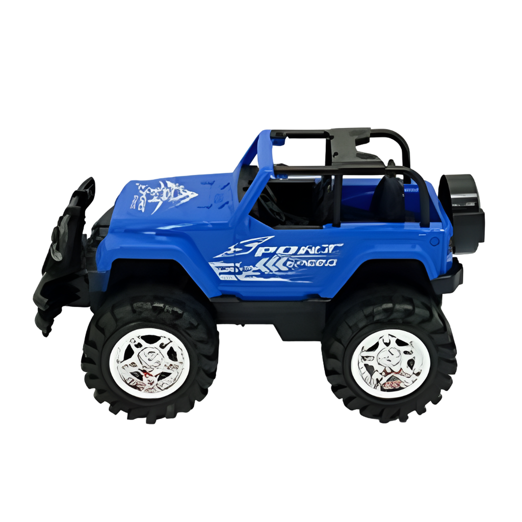 Juguete De Carro Jeep 4X4 Ss1411632 Rojo/Azul