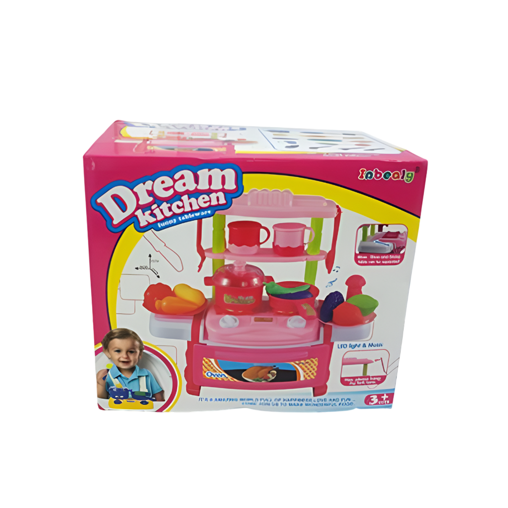 Juguete De Cocina Con Lus/Sonido 39Pc 788-1B Ros