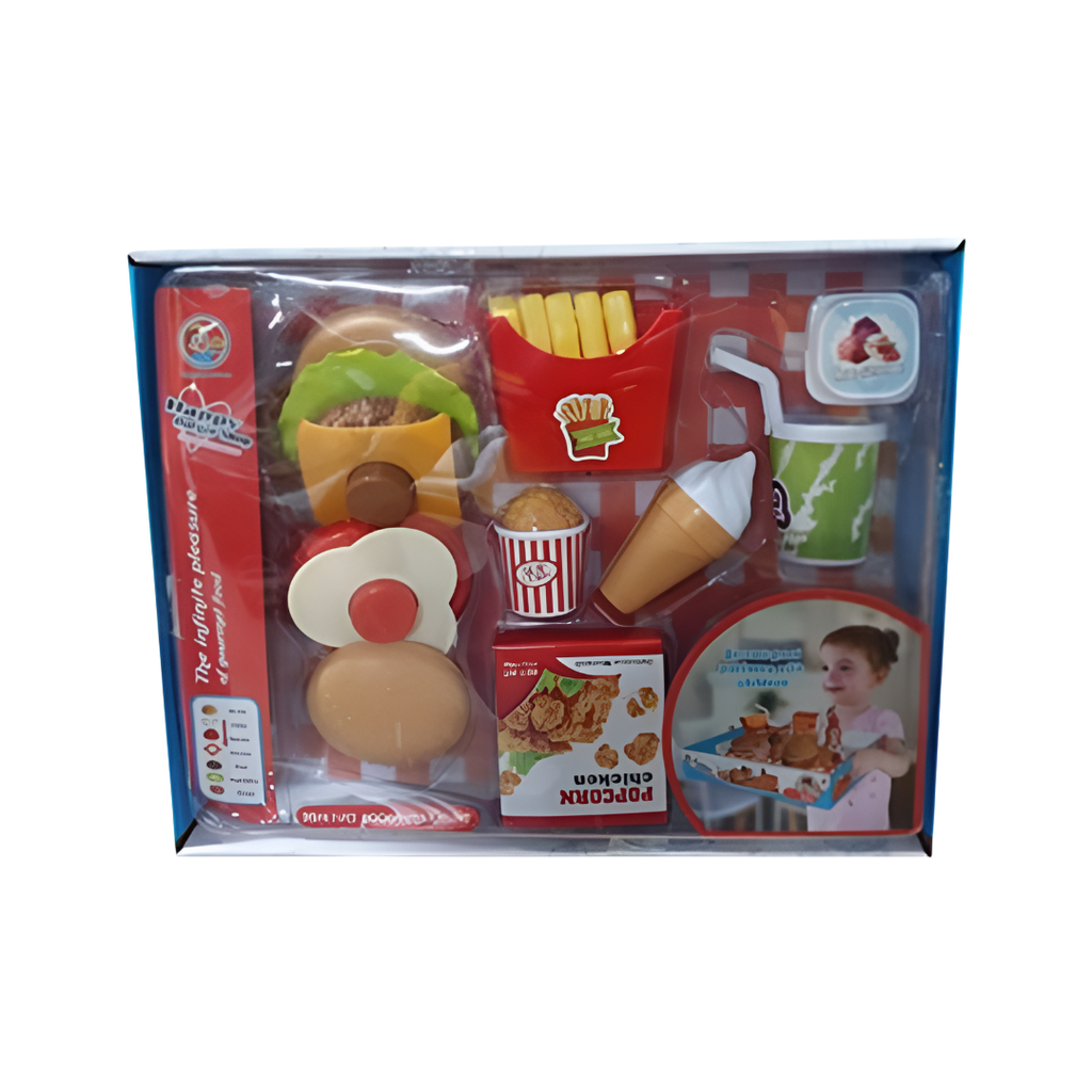 Juguete De Cocina Hamburguesa Jq142002