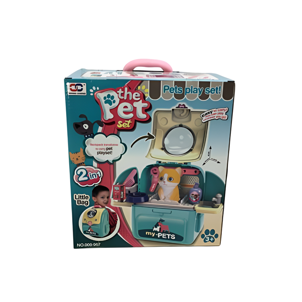 Juguete De Mascota 16Pc Forma De Mochila 008-967