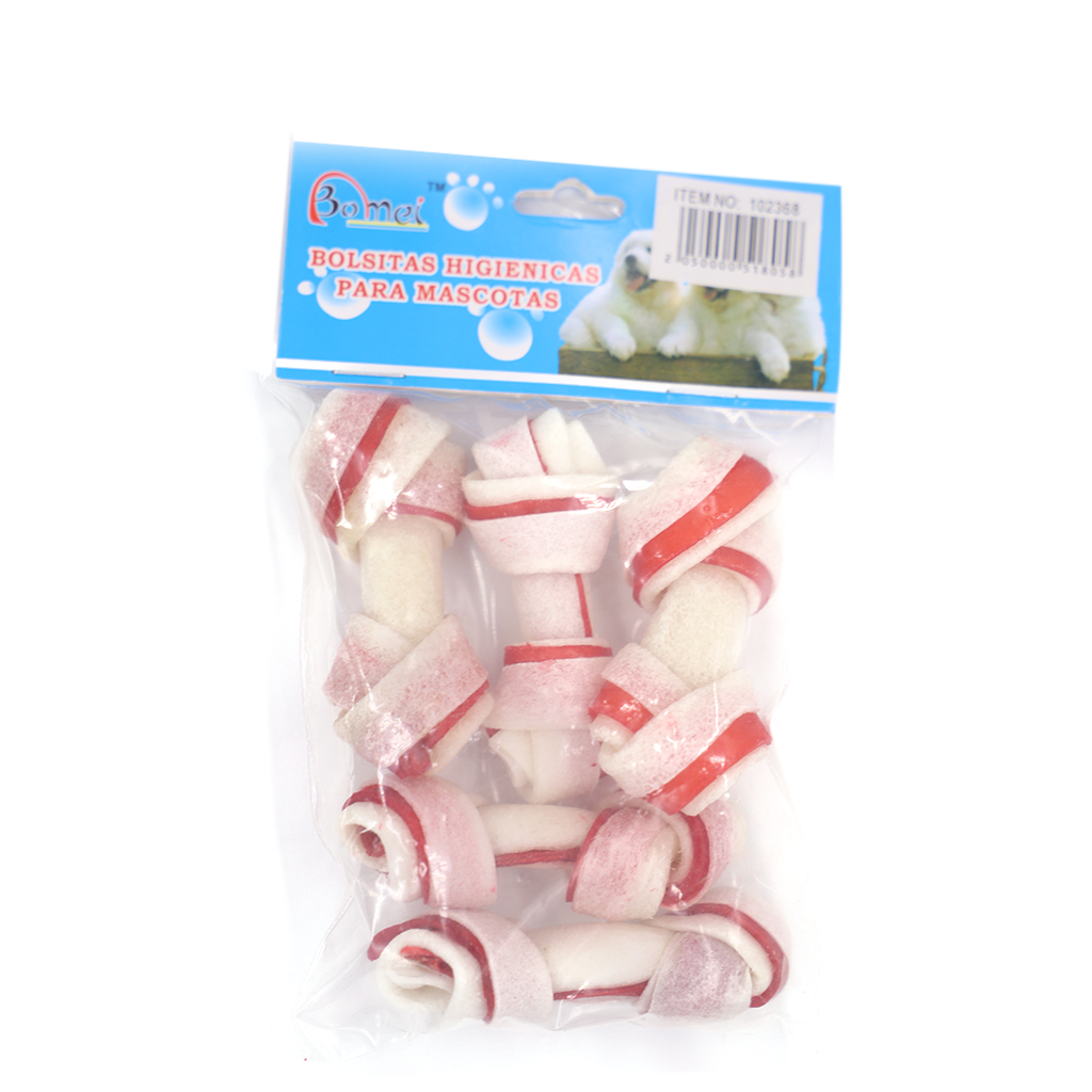 Juguete Para Perro De Hueso 7.5Cm 5Pc 2Cs1809-737