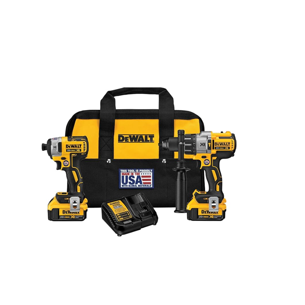 Combo taladro+atornillador 20v 2b 4a xr dewalt 9m