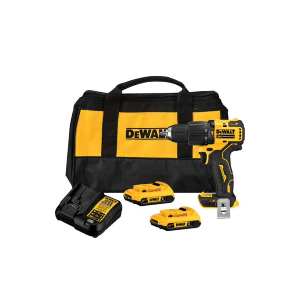 Taladro percutor 20v 1/2" 2b dewalt dcd709d2-b