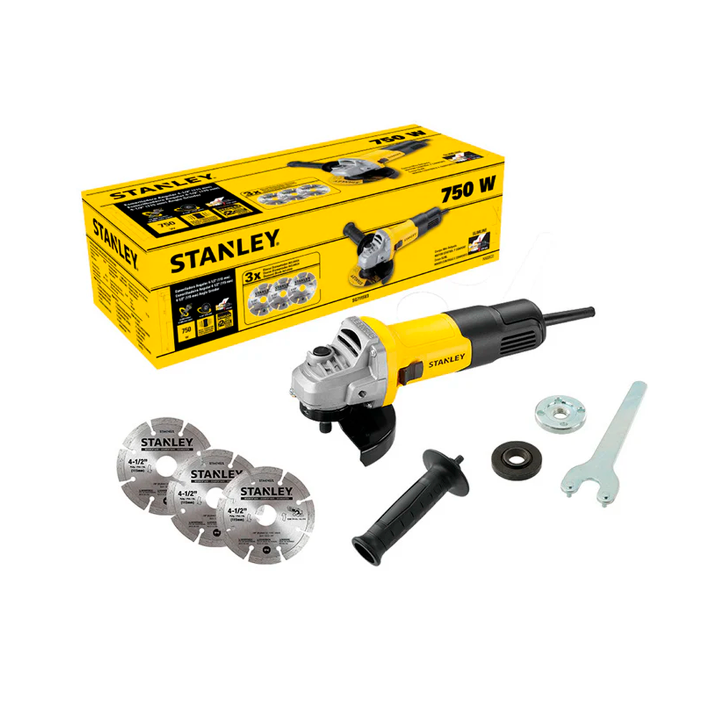 Esmeriladora 4.1/2"750w sg7115v3-b3+pro