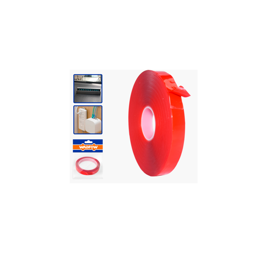 Cinta espuma acrilica 3/4"x2m wadfow n9k19