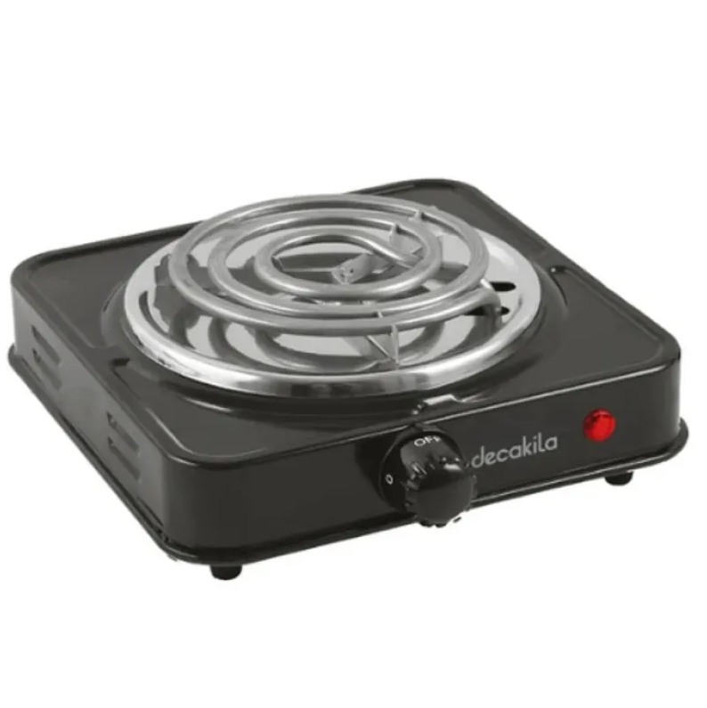 Estufa electrica 1quemador 1500w/120v decakila kucc009m