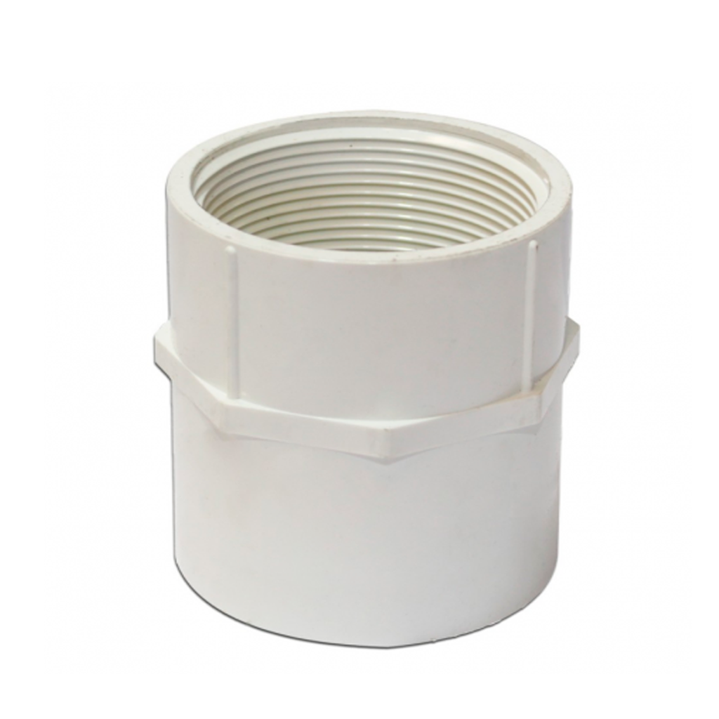 Adaptador pvc hembra 3" sd40 blanco