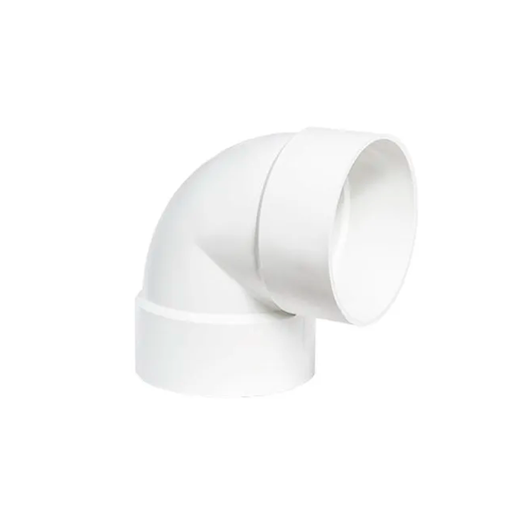 Codo pvc 1.1/2"x90 para drenaje inyectable durma