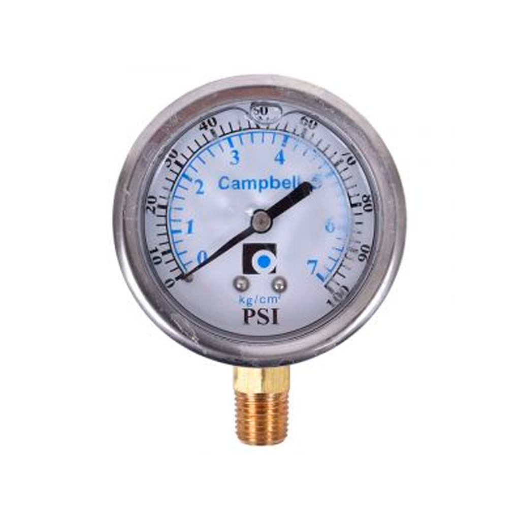 Repuesto medidor de presión para bomba de agua 100psi 9005192