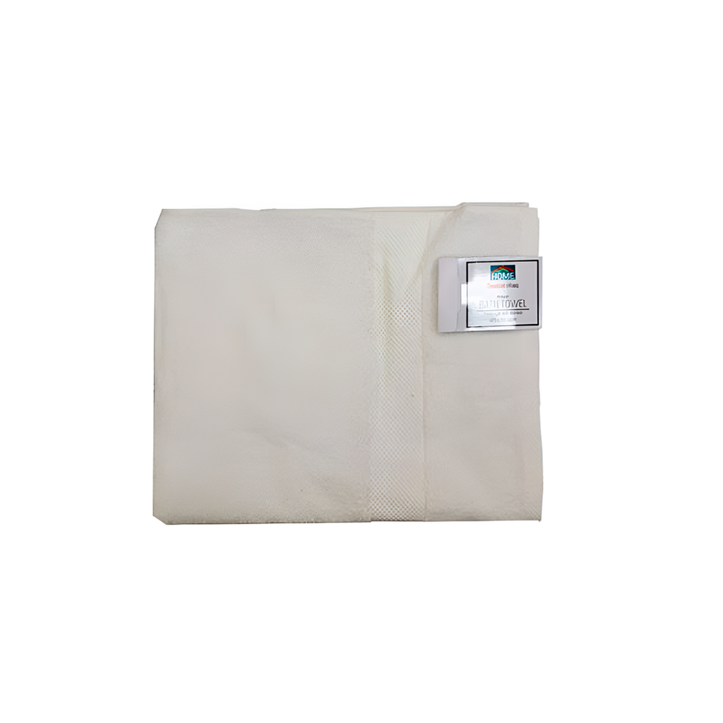 Toalla para baño algodon 27"x54" blanco