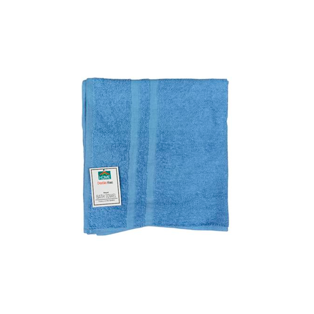 Toalla para baño rectangular 27"x50" azul