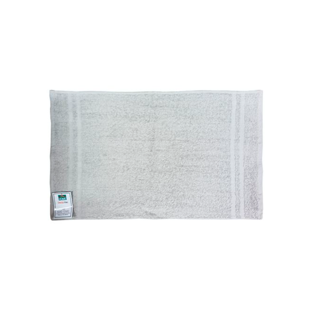 Toalla para mano rectangular 16"x28" gris claro
