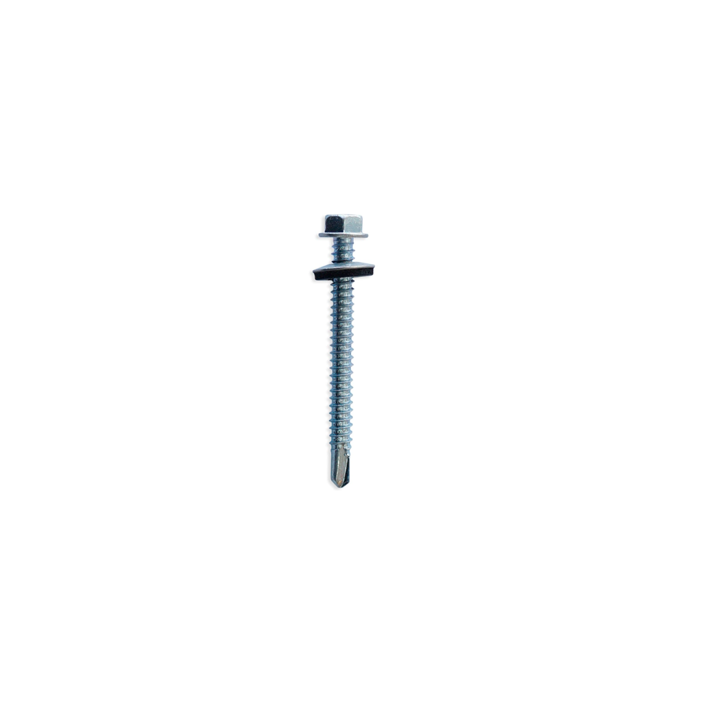 Tornillo para techar de comprecion punta broca 14x2" strong