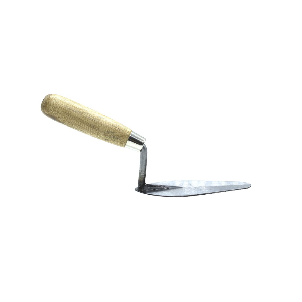 Cuchara albañil 5" 2-3  china con mango madera