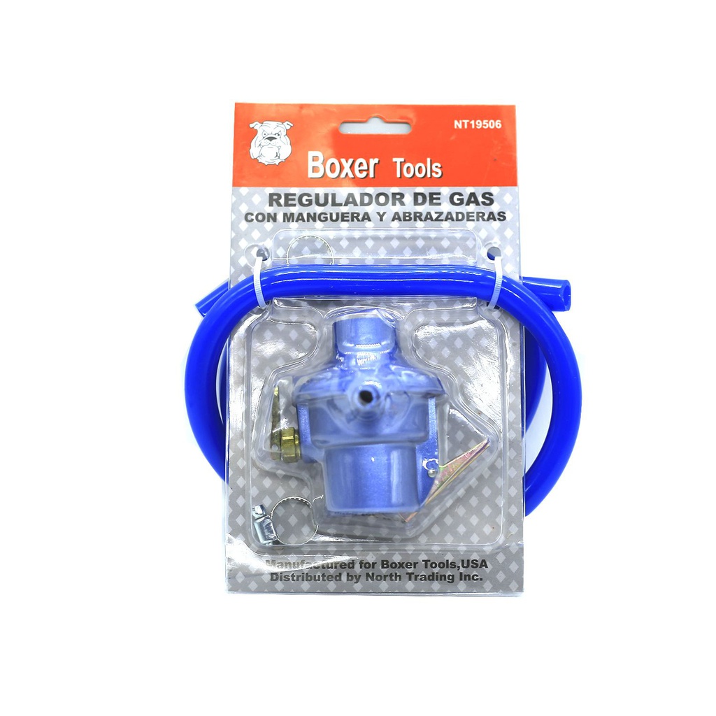 Valvula tanque gas con manguera boxer nt19506