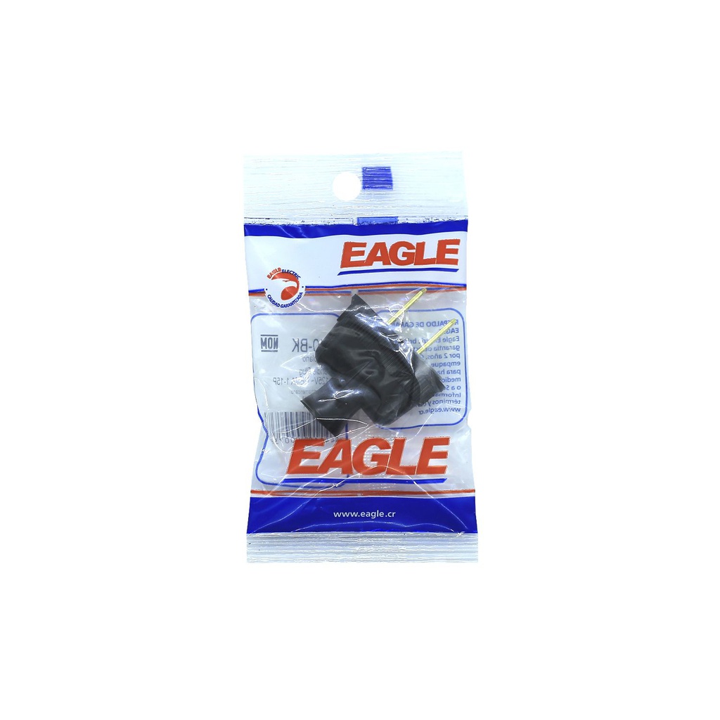 Enchufe hule plano aguila 1140-bk v/c