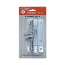 Pasador porta candado 4" boxer nt1371 cromo pulido