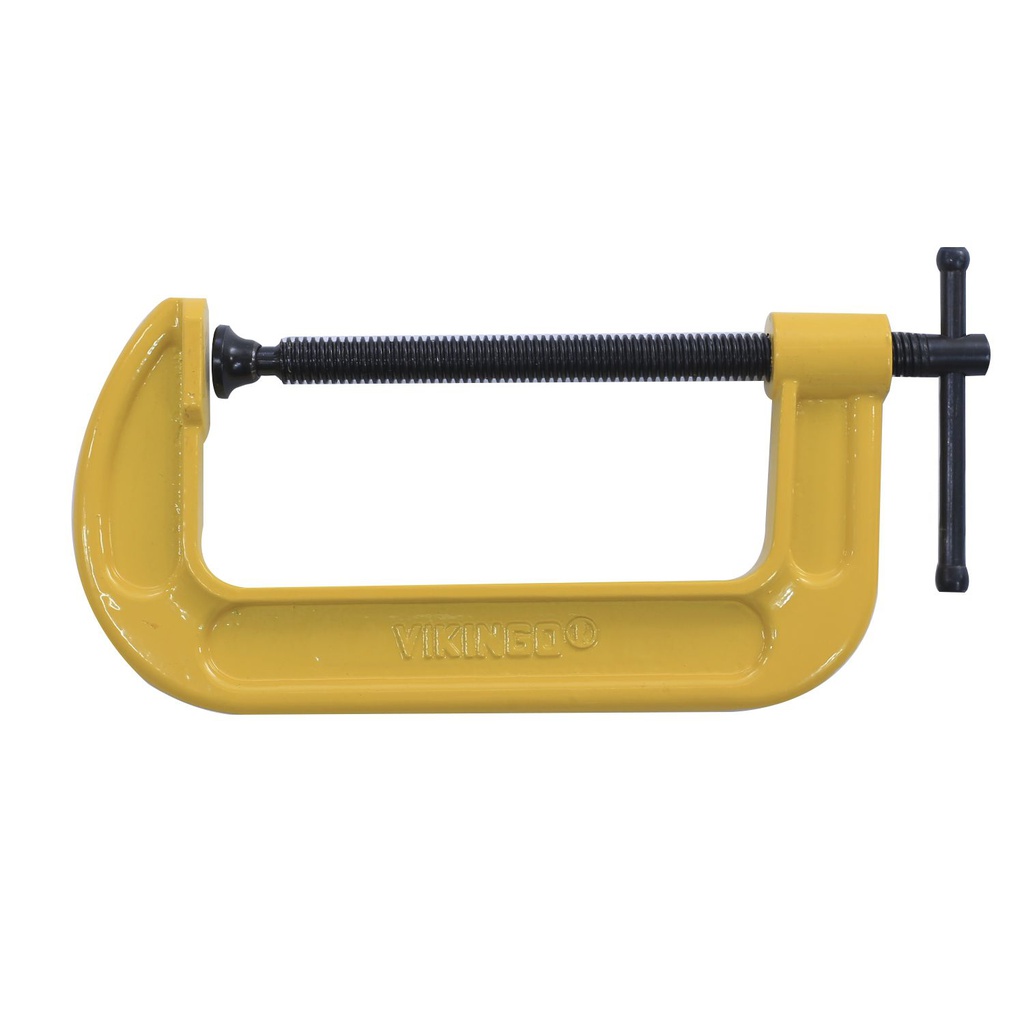 Prensa sargento 6" tipo "g" vikingo amarillo/negro