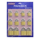 Candado chino 12pc 30-40-50mm padlock dorado