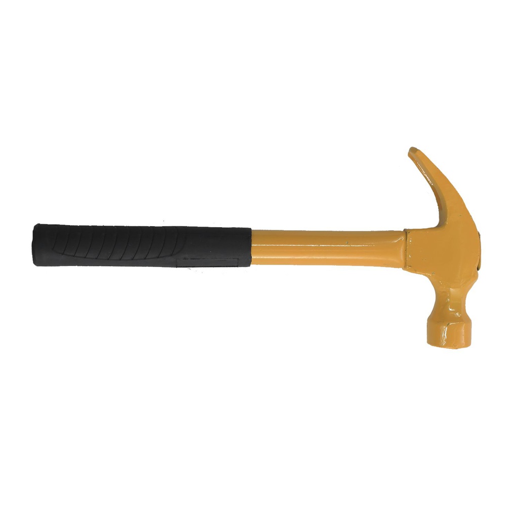 Martillo uña 29mm 22oz cabeza amarilla  mango de metal 01030
