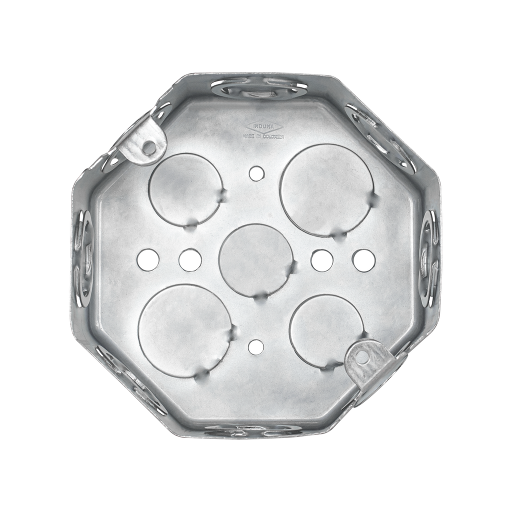 Caja electrico metal octagonal 4" 13a 1x3/4" c.26