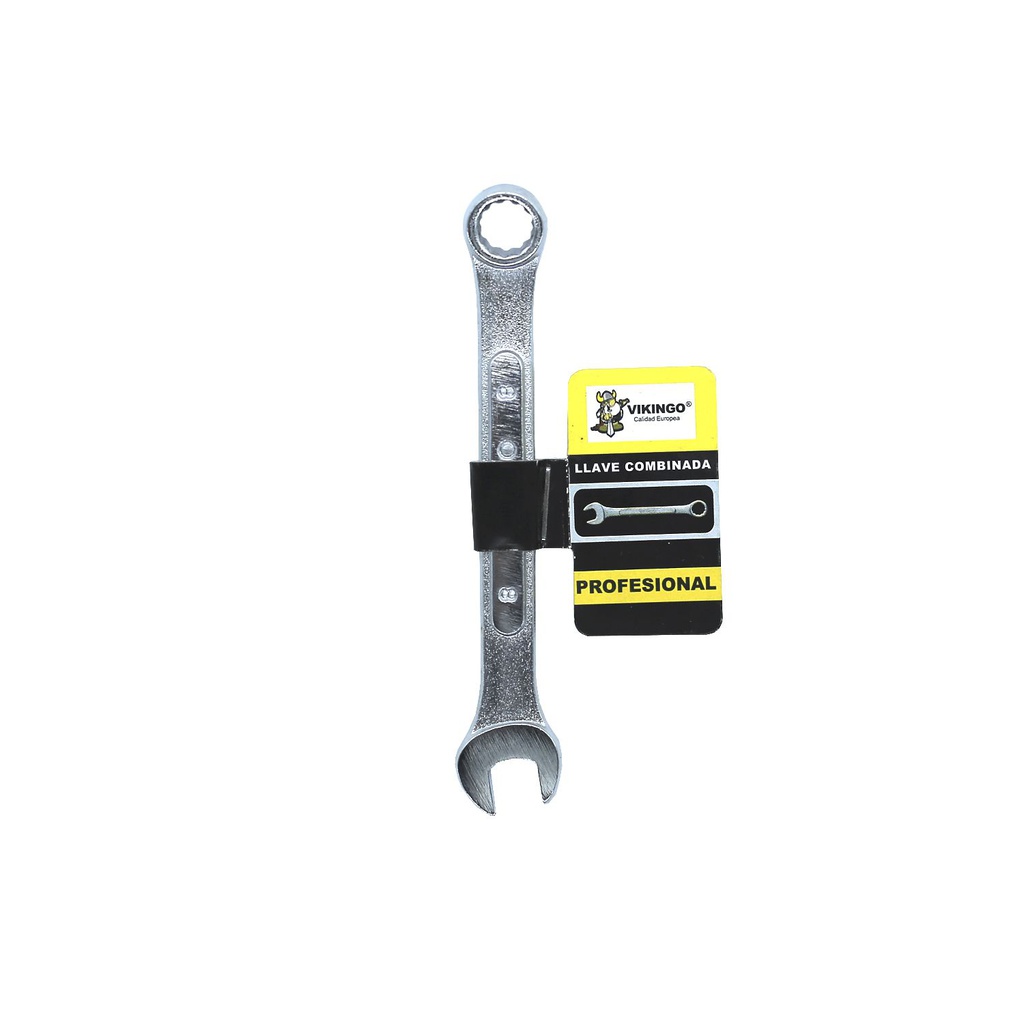 Llave mixta 08mm vikingo 8/csm-8 cromo pulido