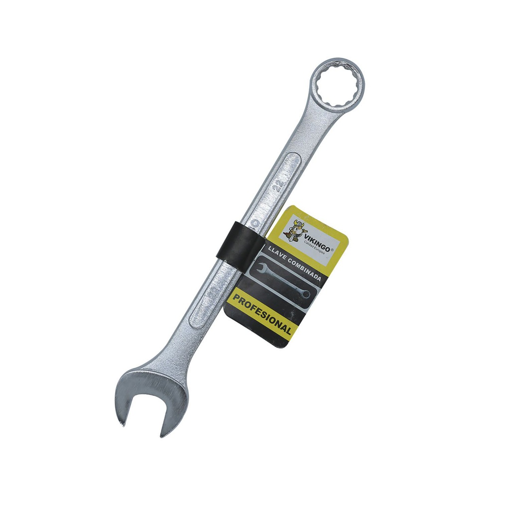 Llave mixta 22mm vikingo 8/csm-22 cromo pulido