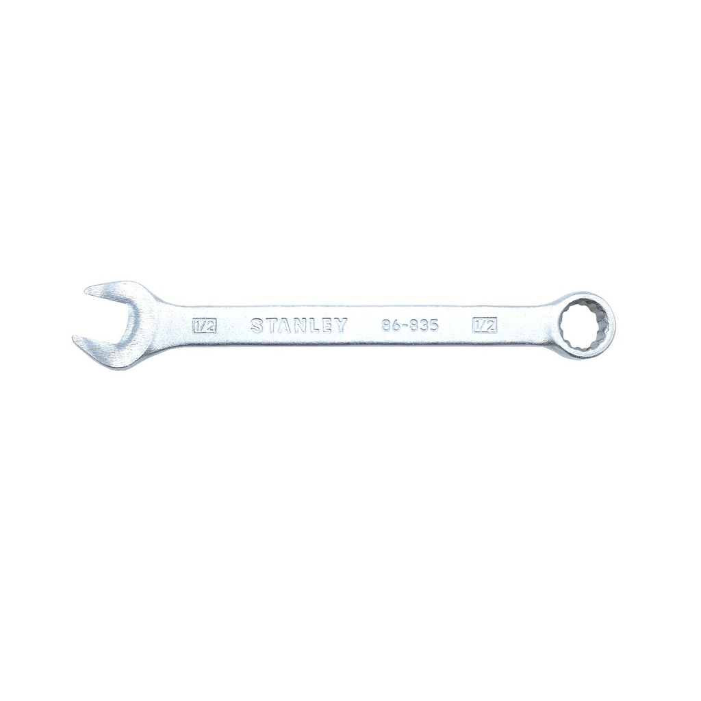 Llave mixta. 1/2" stanley 86-835 cromo pulido