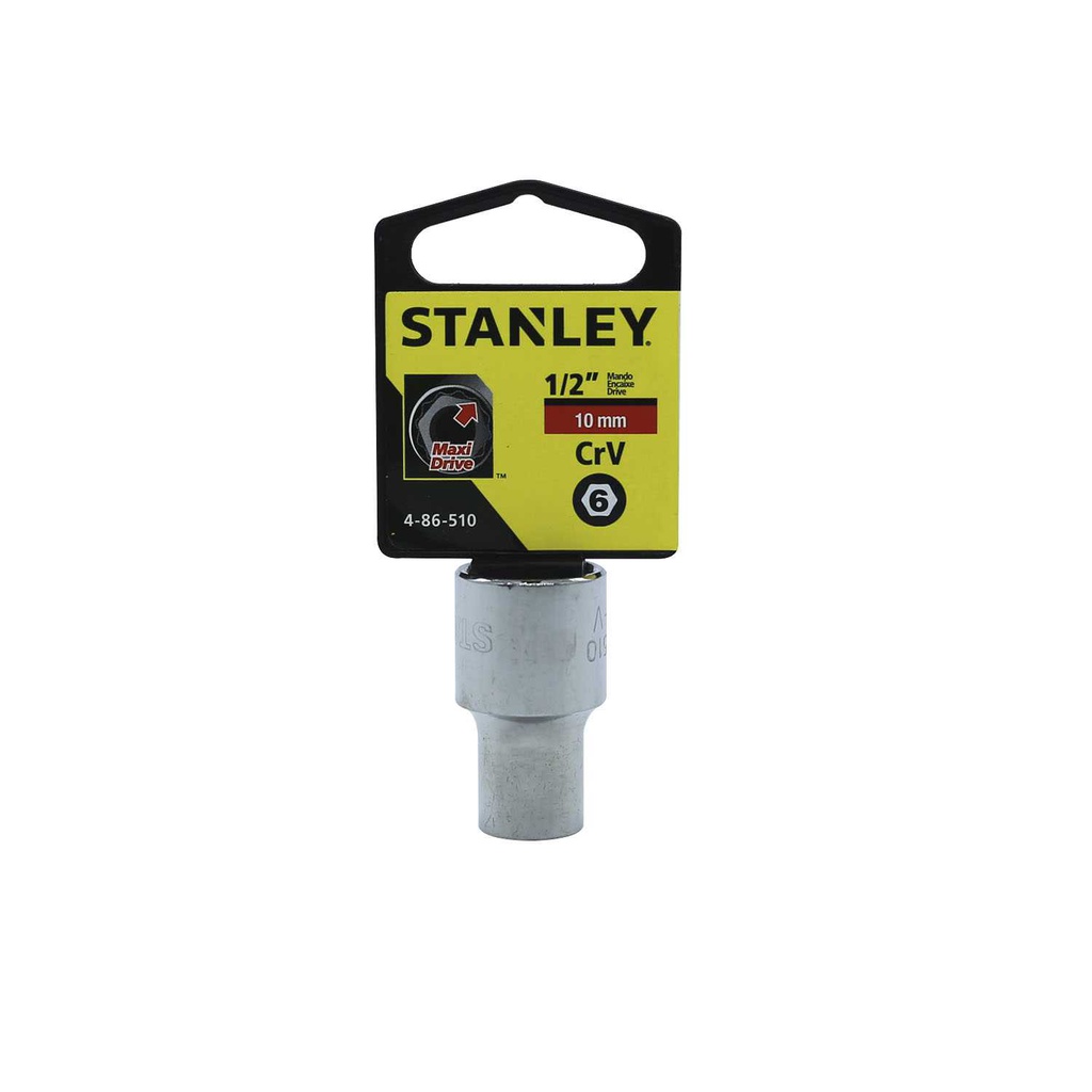 Cubo stanley 6p c 1/2"x10mm 86-510 cromo pulido