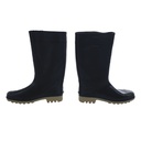 Bota hule #42-9 sin forro 7 gatos negro