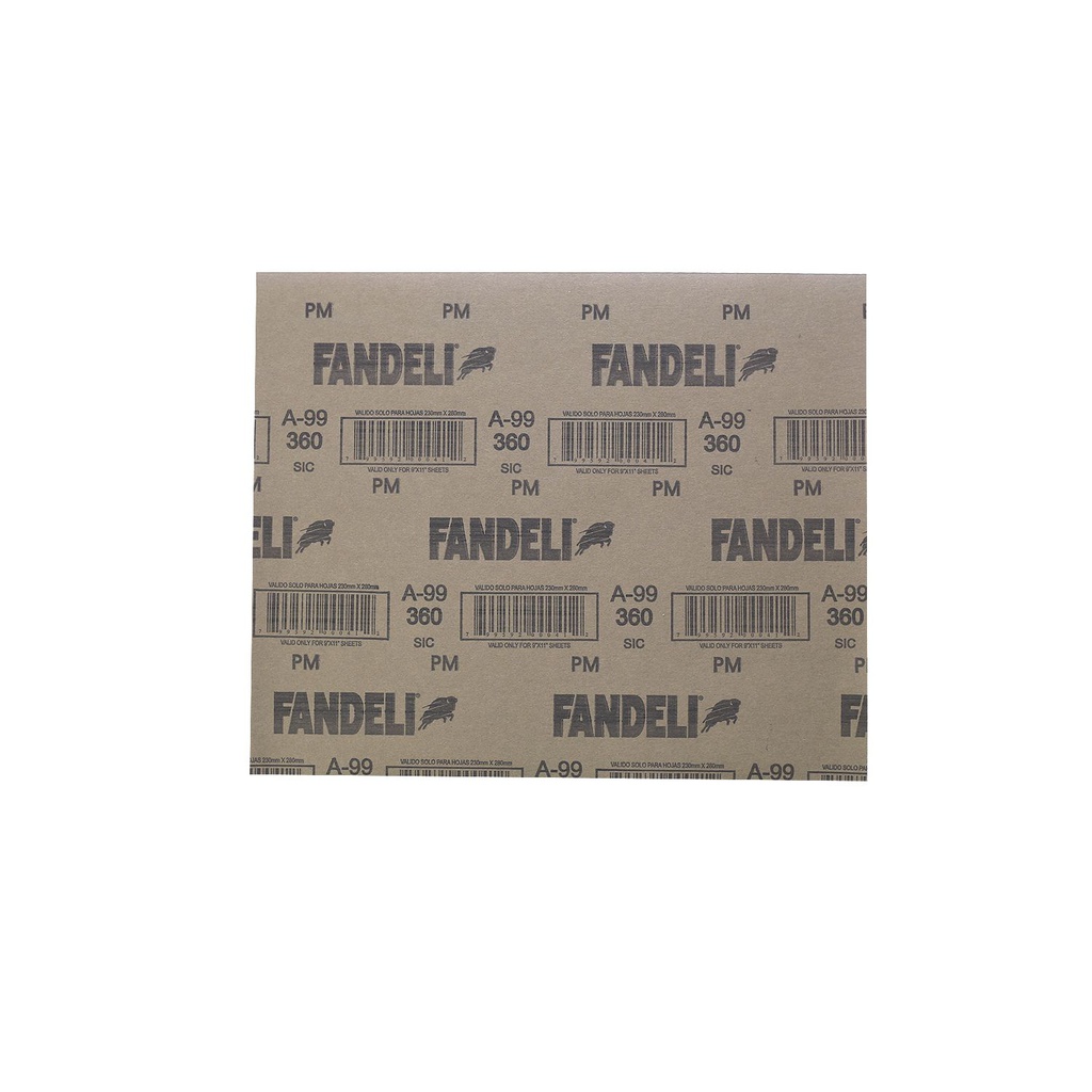 Lija para hierro a-99 360 fandeli agua 0041