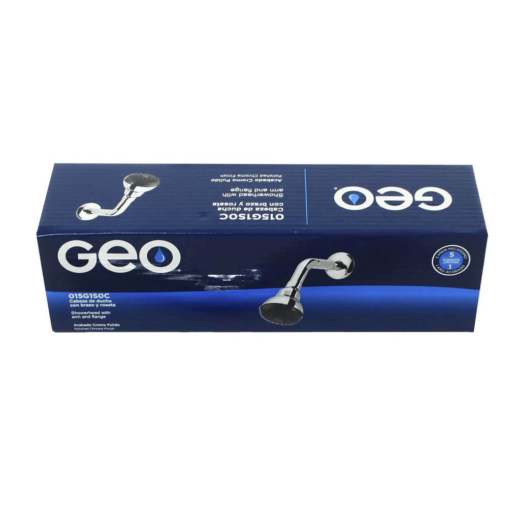 Ducha con brazo pfister 015-pf0c cromo pulido