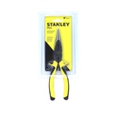 Tenaza punta 8" stanley 84-625 forro / negro / amarillo